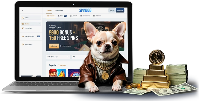SpinDog Casino UK Desktop SpinDog Casino UK Desktop